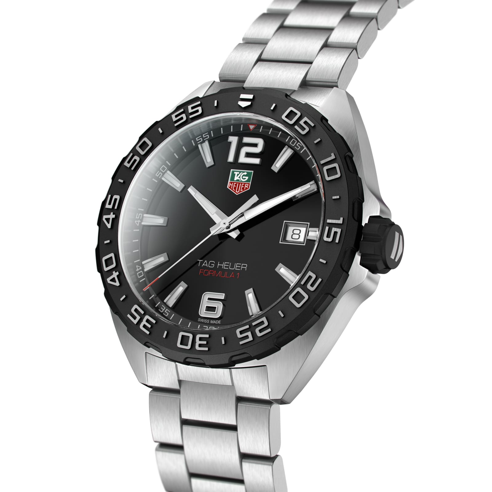 TAG Heuer Replica Watch Formula 1 Date Quartz 41 mm Steel(1:1 replica) - Top club