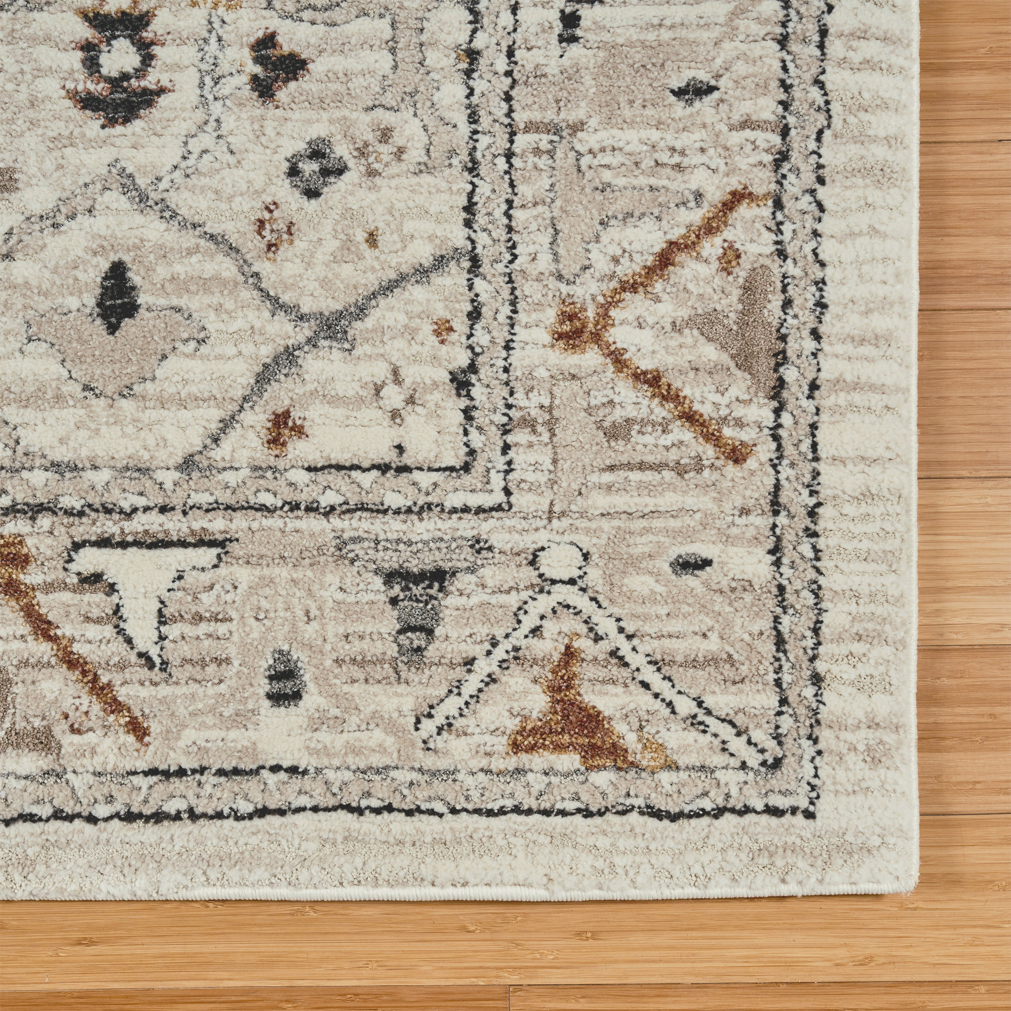 Solaris Area Rug, Ayana Ivory, 7’10” x 10’ - Image 4