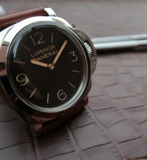 Replica Panerai Luminor 1950 PAM372 Brown Leather Strap P.3000 Super Clone - Top club