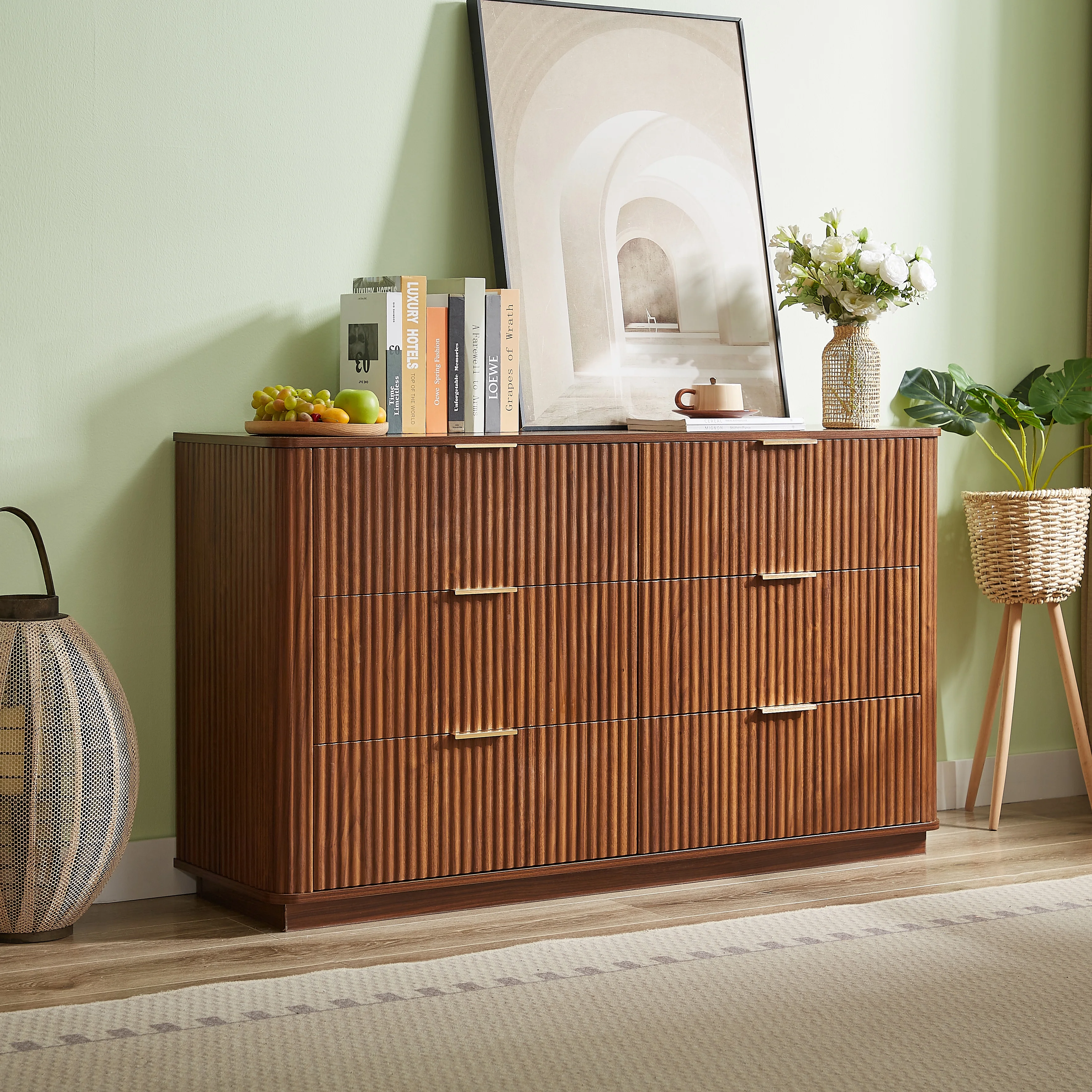 6 Drawers Dresser,55