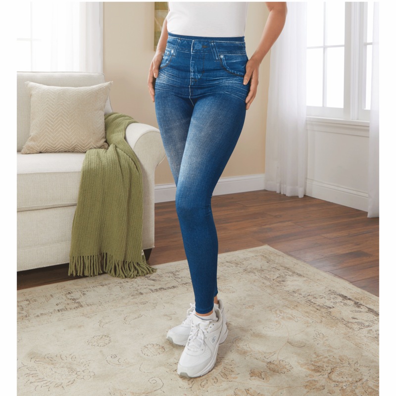 Compression Slim Leggings - MIDNIGHT VELVET CATALOG