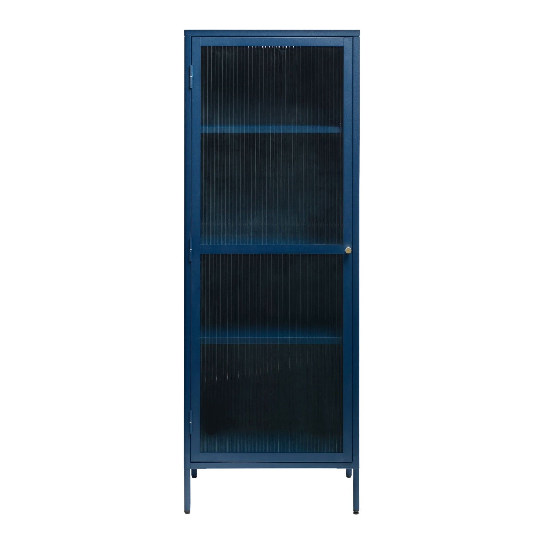 Blokker Opal Vitrinekast - H 160 cm - Navy