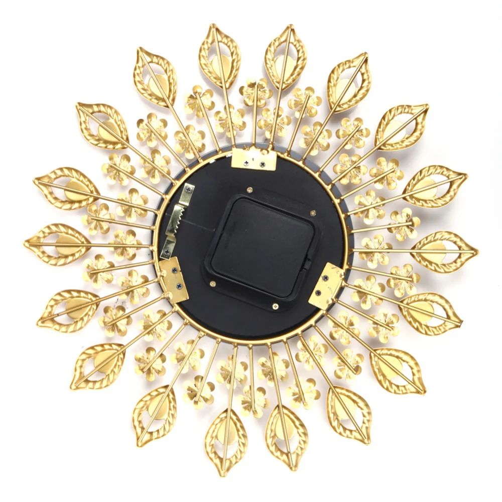 Antique Diamond Peacock Wall Clock