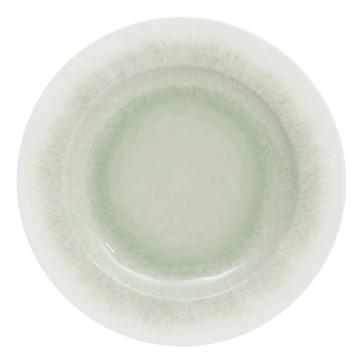 Dessert plate"Clara" D.22.7 cm, Green