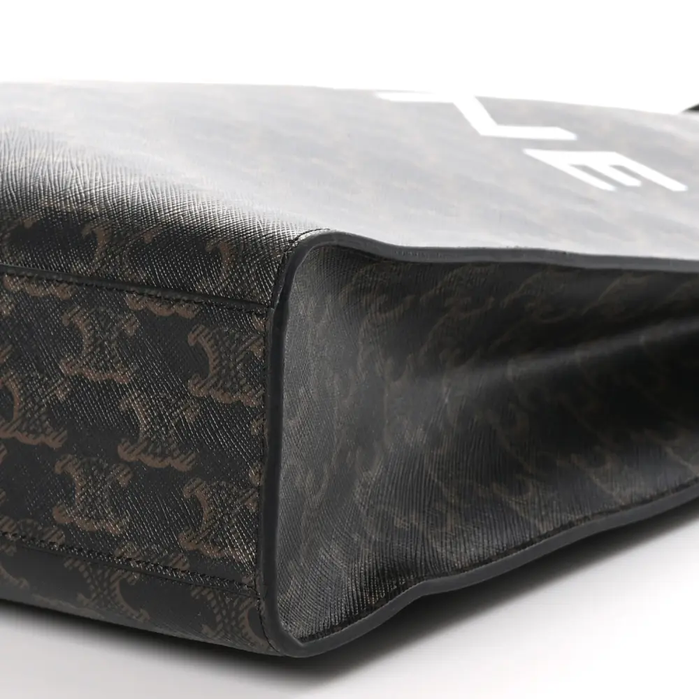 Mirror Quality Celine Black Triomphe Replica Vertical Cabas1:1High-quality replica