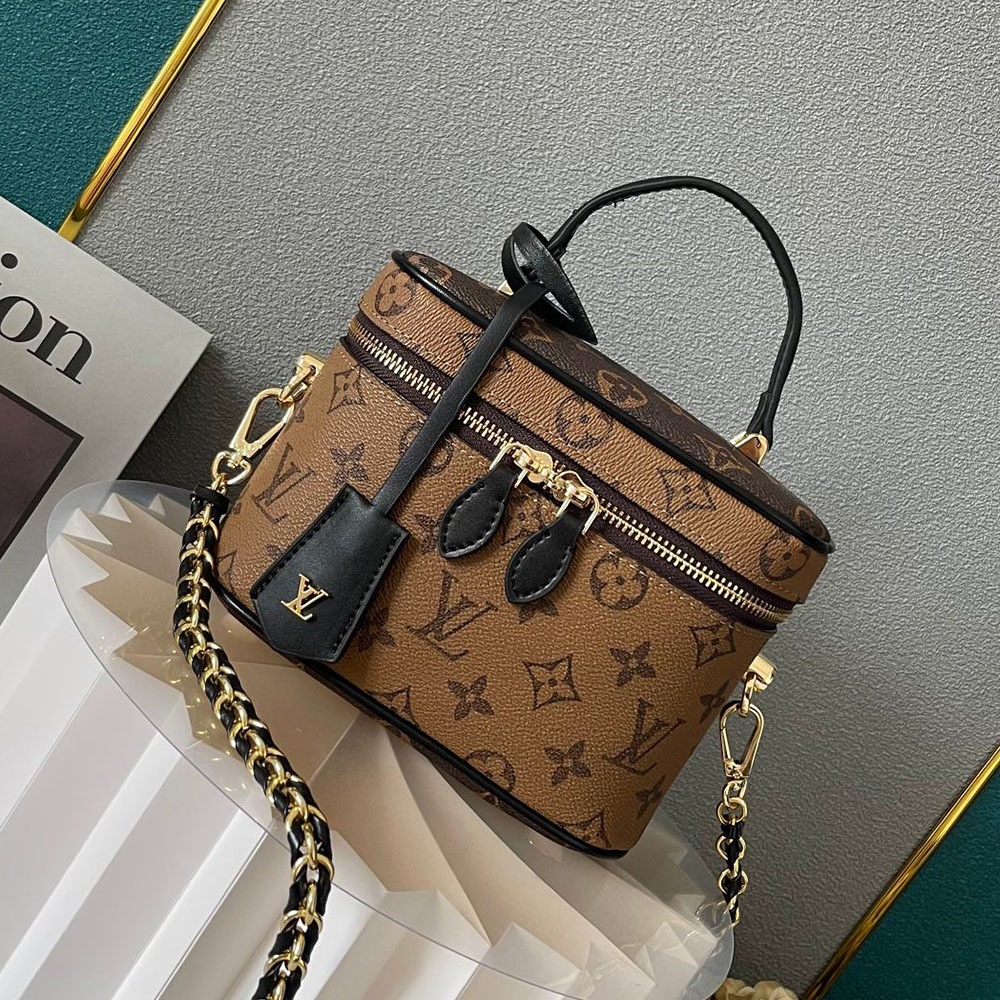 LV Vanity Bag PM 1:1High-quality replica