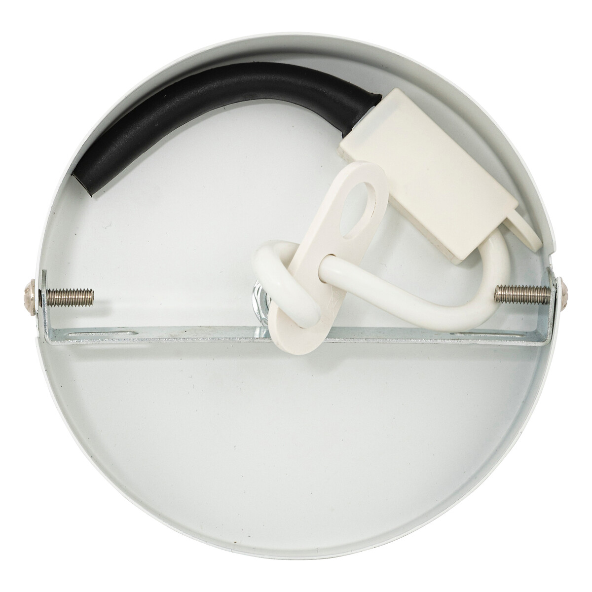 Electric cable for suspension White metal, L.80 cm