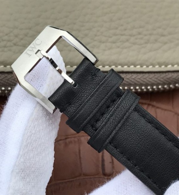 Replica IWC XF Mark XVIII IW327001 Black Dial Leather Strap - Top club