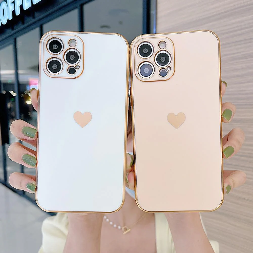 Love Heart Full Cover iPhone Case - Wholesale & Influencer