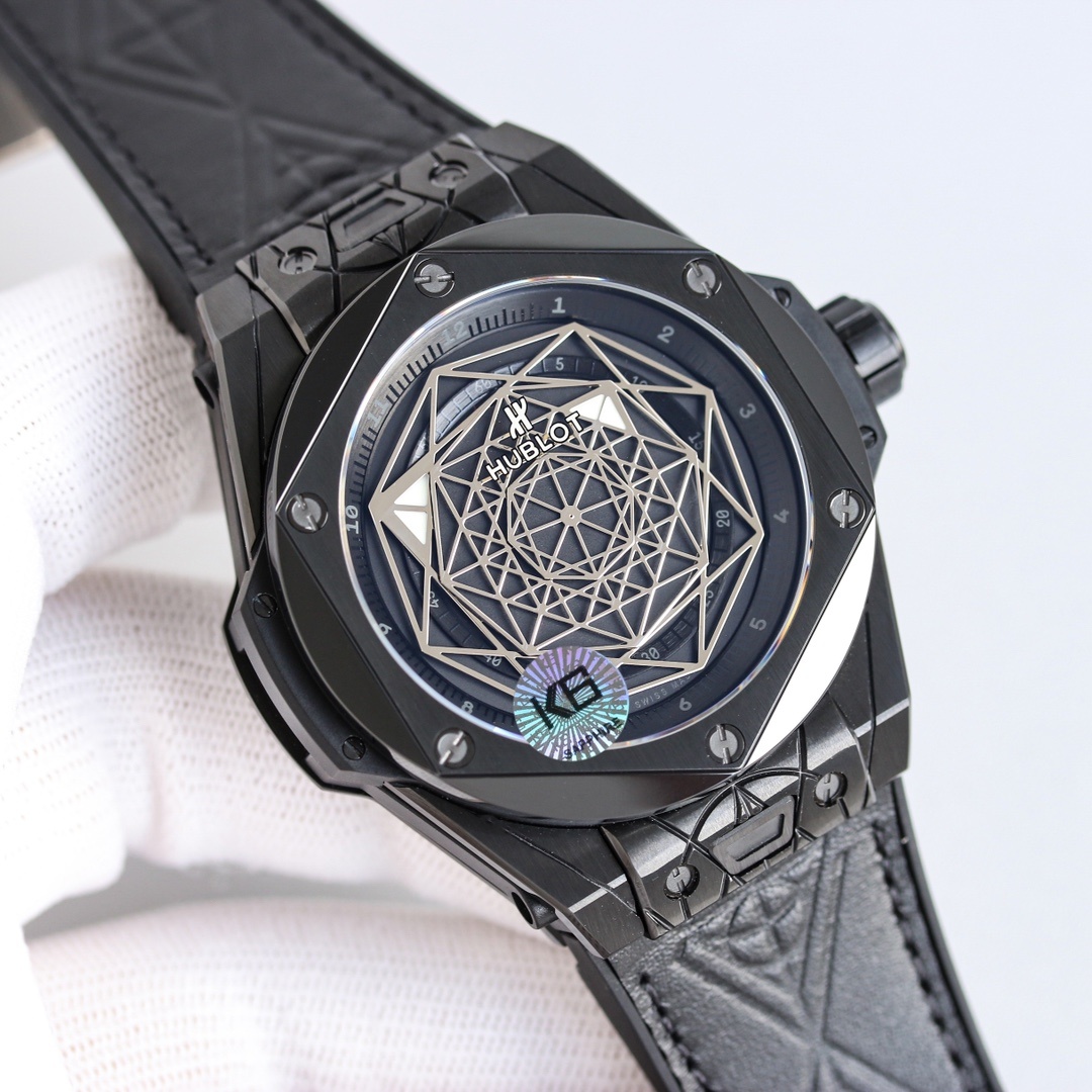 Hublot Big Bang Sang Bleu 45mm Automatic Men's Watch(1:1 replica) - Top club