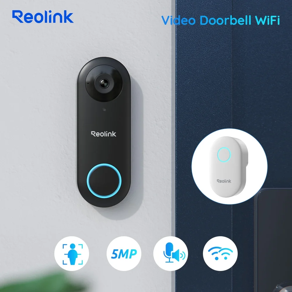 Reolink 2K 5MP Video Doorbell Camera 5G Wifi Security Home Doorbell Chime, Person &Package Detection - Image 13