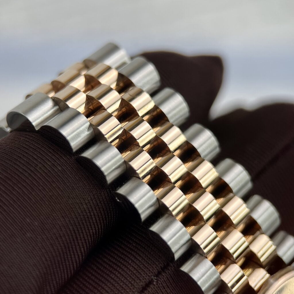 Rolex Replica Watch DateJust 126331 Dial Mother Of Pearl Gold Wrapped GM Factory 41mm - Elite Watch Atelier