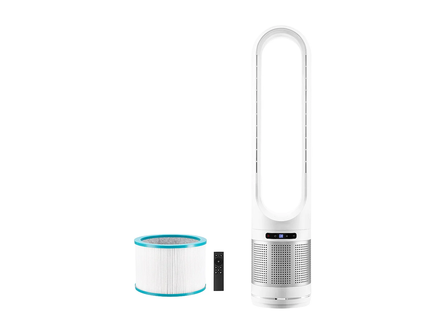 Ventilateur Colonne SucceBuy Ventilateur Tour Oscillant de 101,5 cm avec Télécommande et Minuterie Réglable
