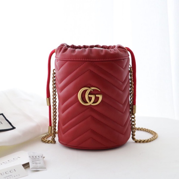 Replica Gucci Marmont Mini Bucket Bag1:1High-quality replica