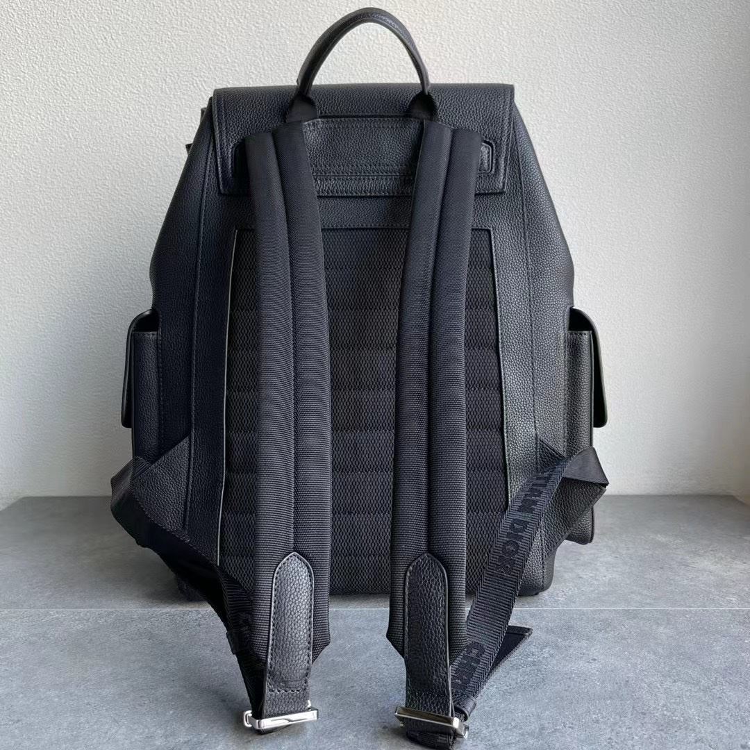 Saddle Backpack Black For Women‎ 16.5 in/ 42 cm CD1:1High-quality replica