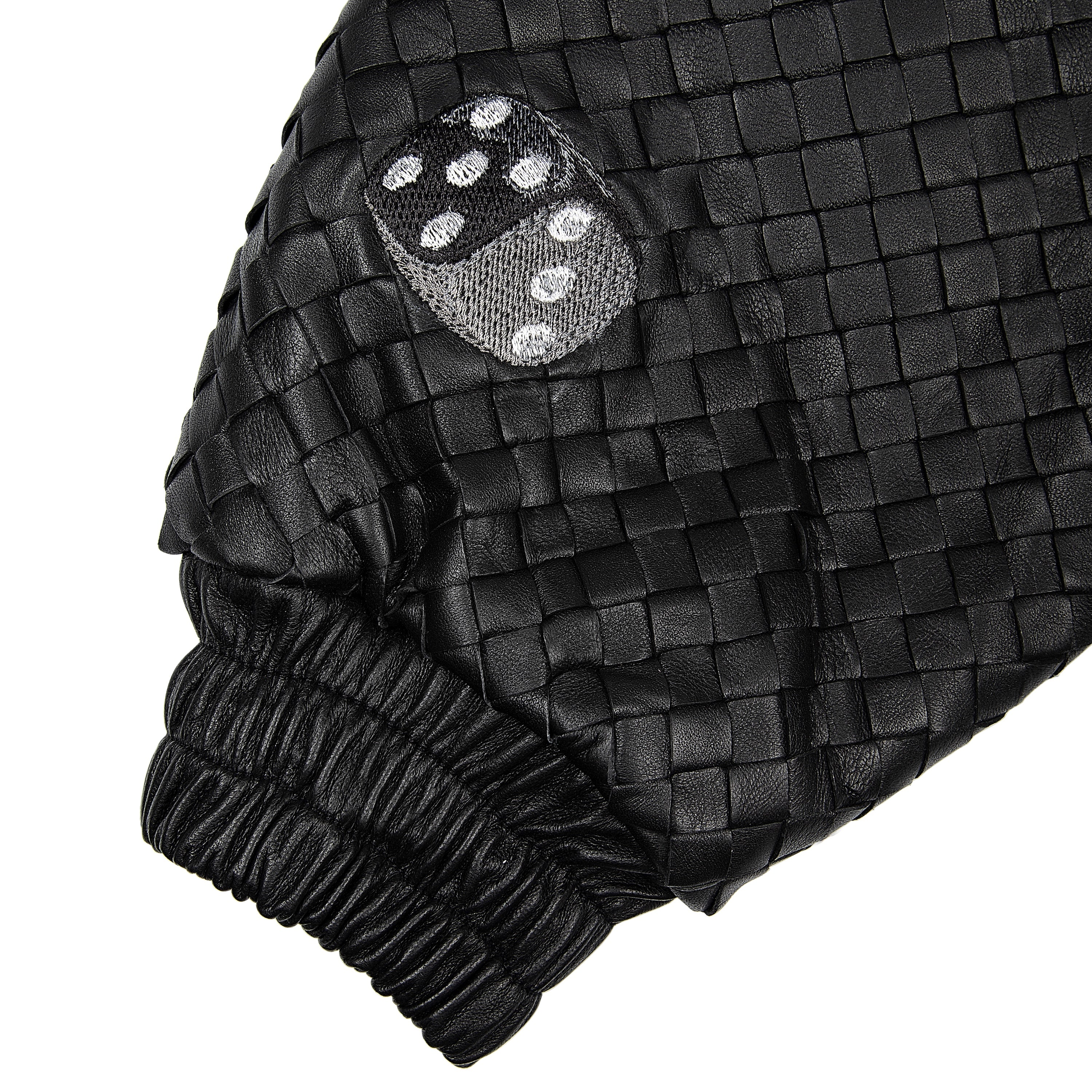 "dice" Leather Jacket
