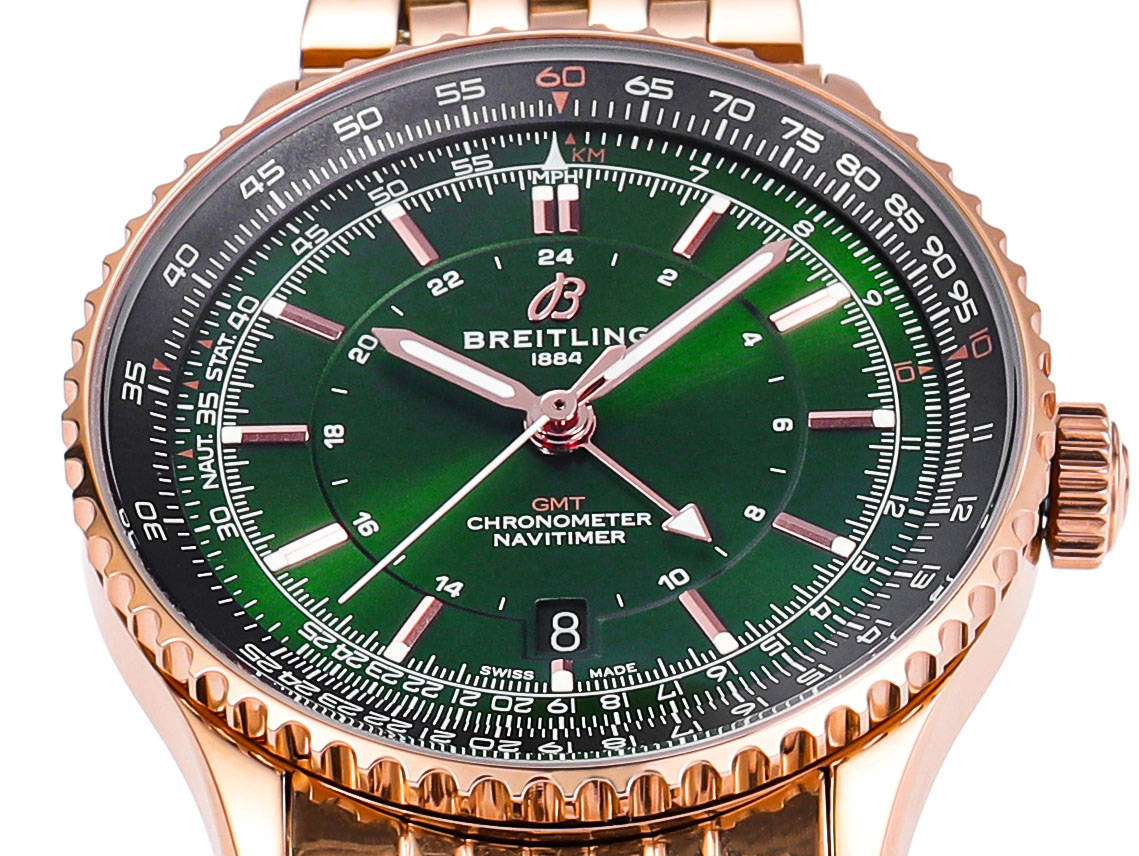 Breitling Navitimer Automatic GMT 41mm Mens Watch(1:1 replica) - Elite Watch Atelier