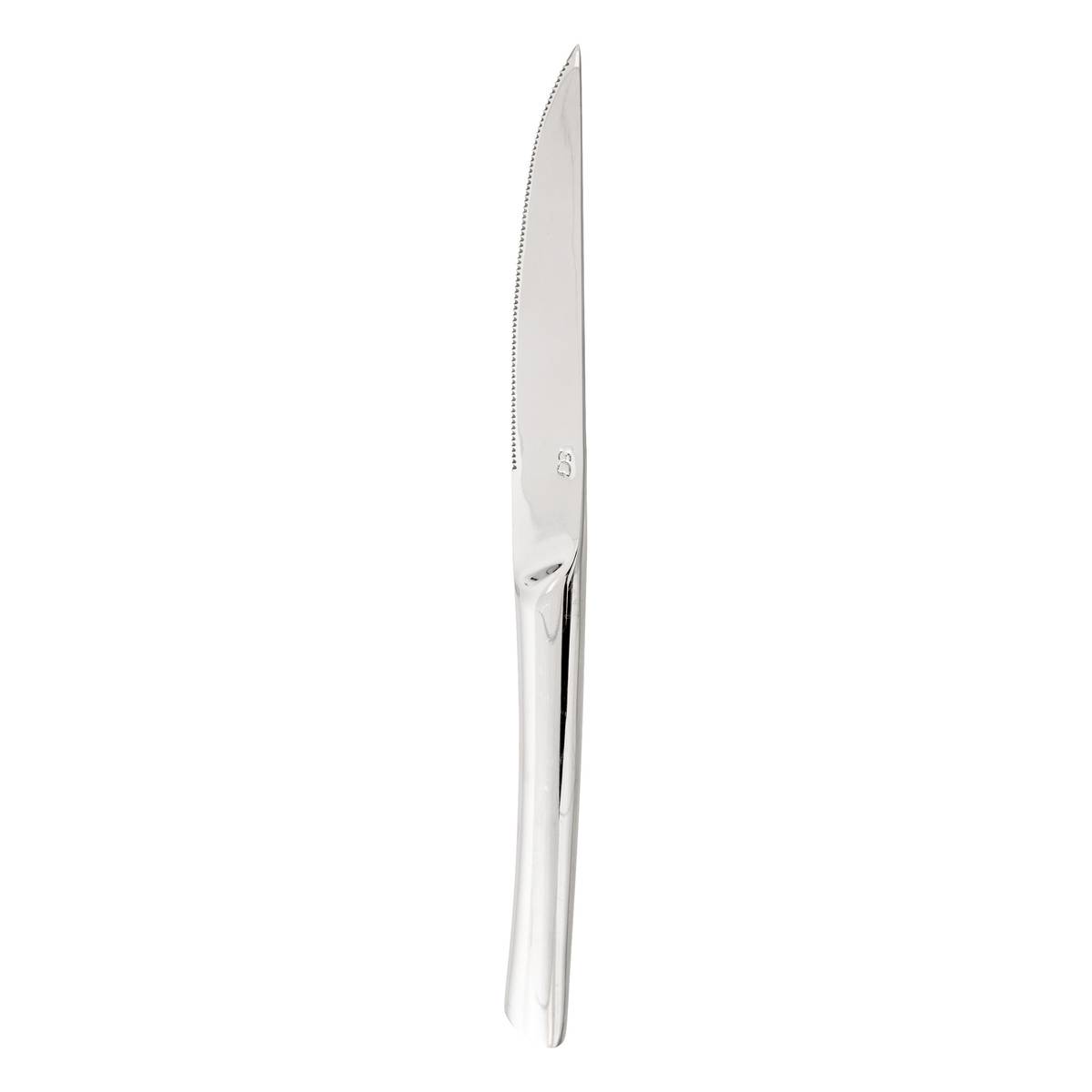Set of 4 "Olympe" steak knives 22.4 cm, Silver