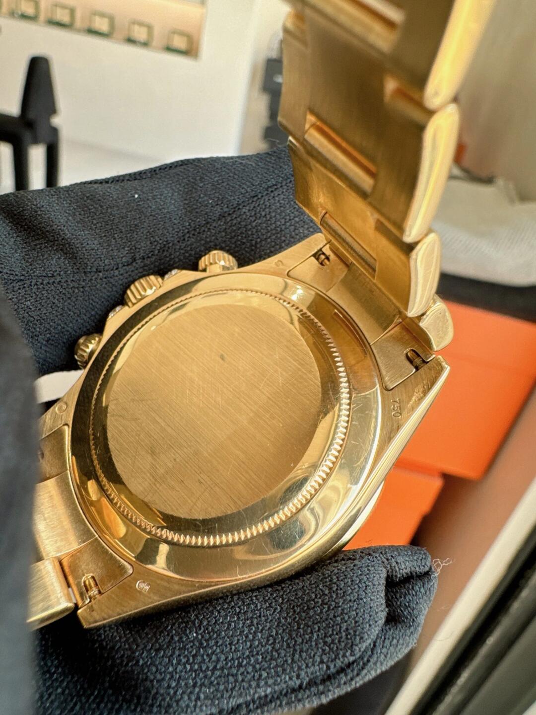 Rolex Daytona Eye of the Tiger Yellow Gold 116598TBR(1:1 replica) - Top club