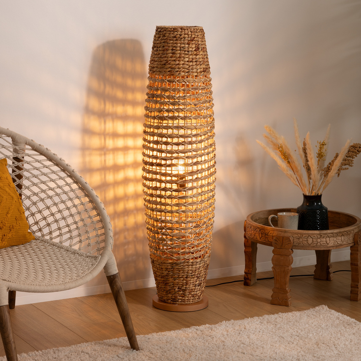 Floor lamp "Sand" Metal, H.118 cm