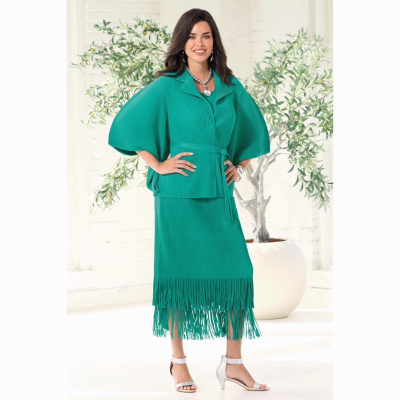 Estelia 3-Piece Skirt Set - MIDNIGHT VELVET CATALOG
