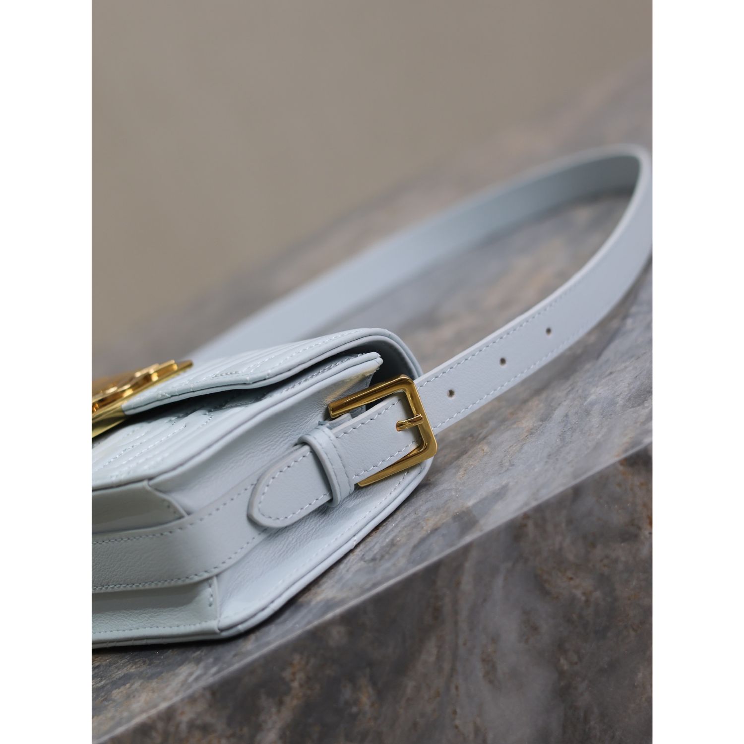 Miss Dior Flap Bag Pale Blue For Women 22cm/8.5in – M2610UBOS_M23B1:1High-quality replica