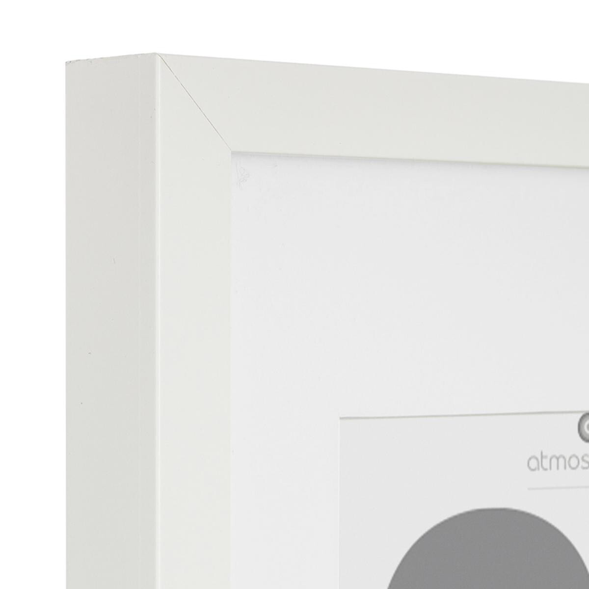 Wooden photo frame"Eva" White, 21x30 cm