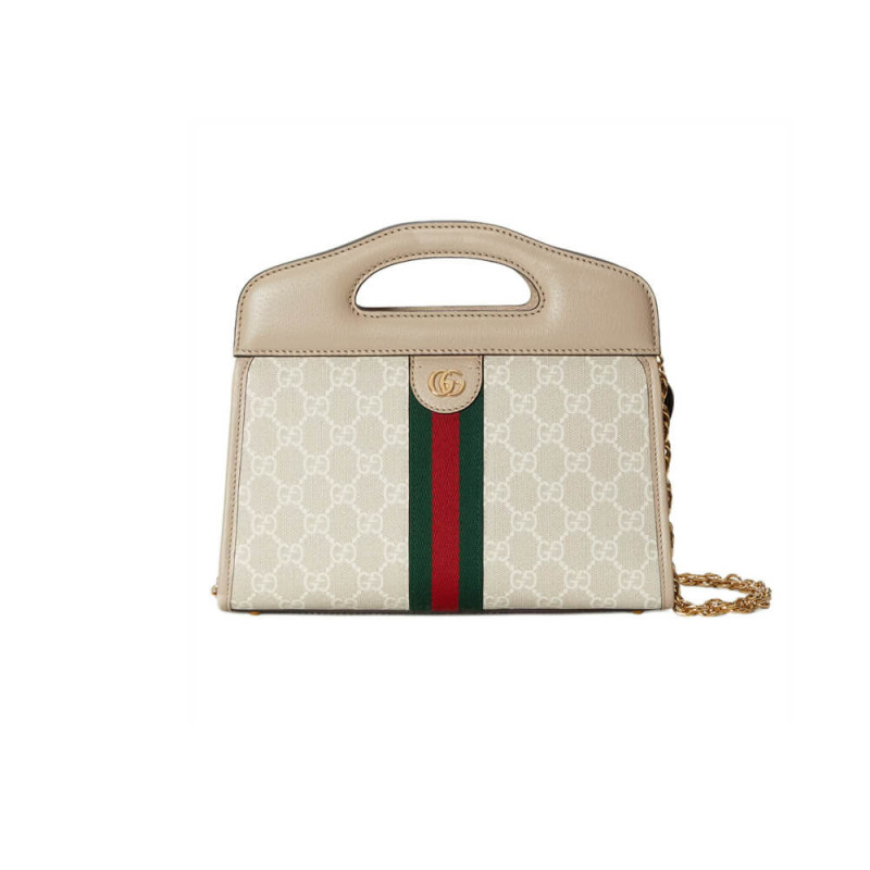Replica Gucci Ophidia Small Tote With Web 693724 White1:1High-quality replica