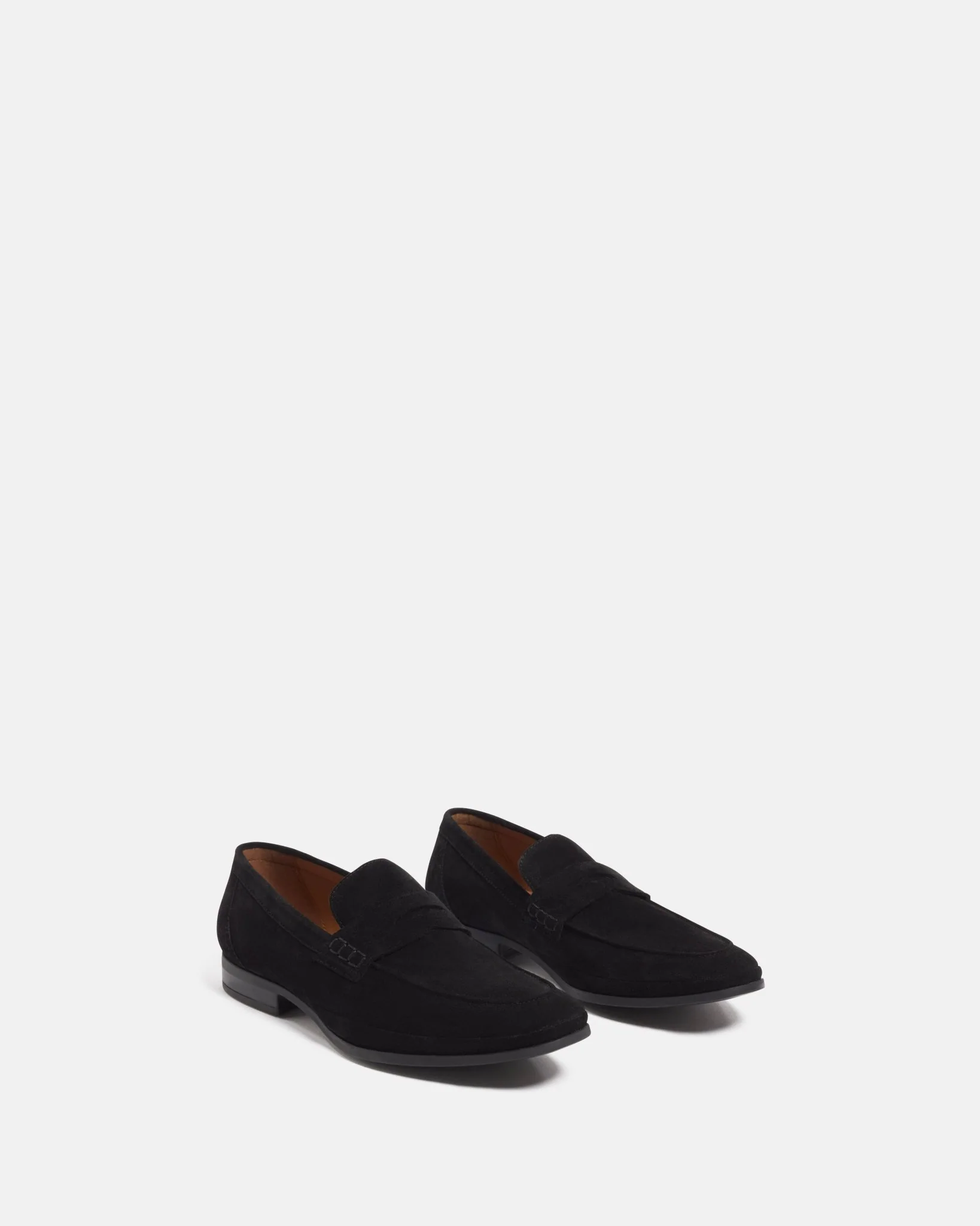 MOCASSINS VALERIO/VEL - En cuir velours noir