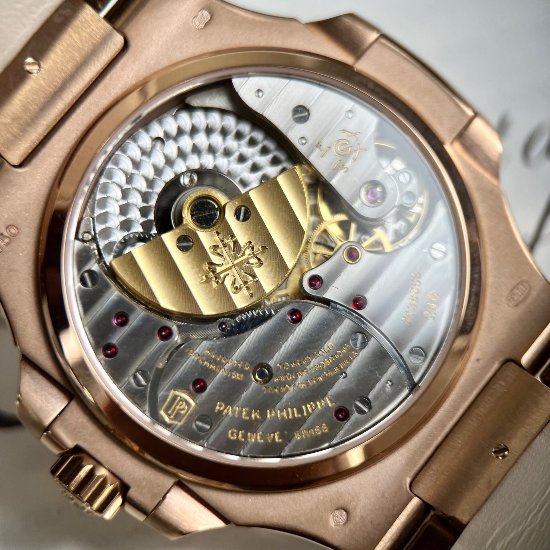 Patek Philippe Replica Watch Nautilus 5712R Chocolate Dial Gold Wrapped 40mm - Top club
