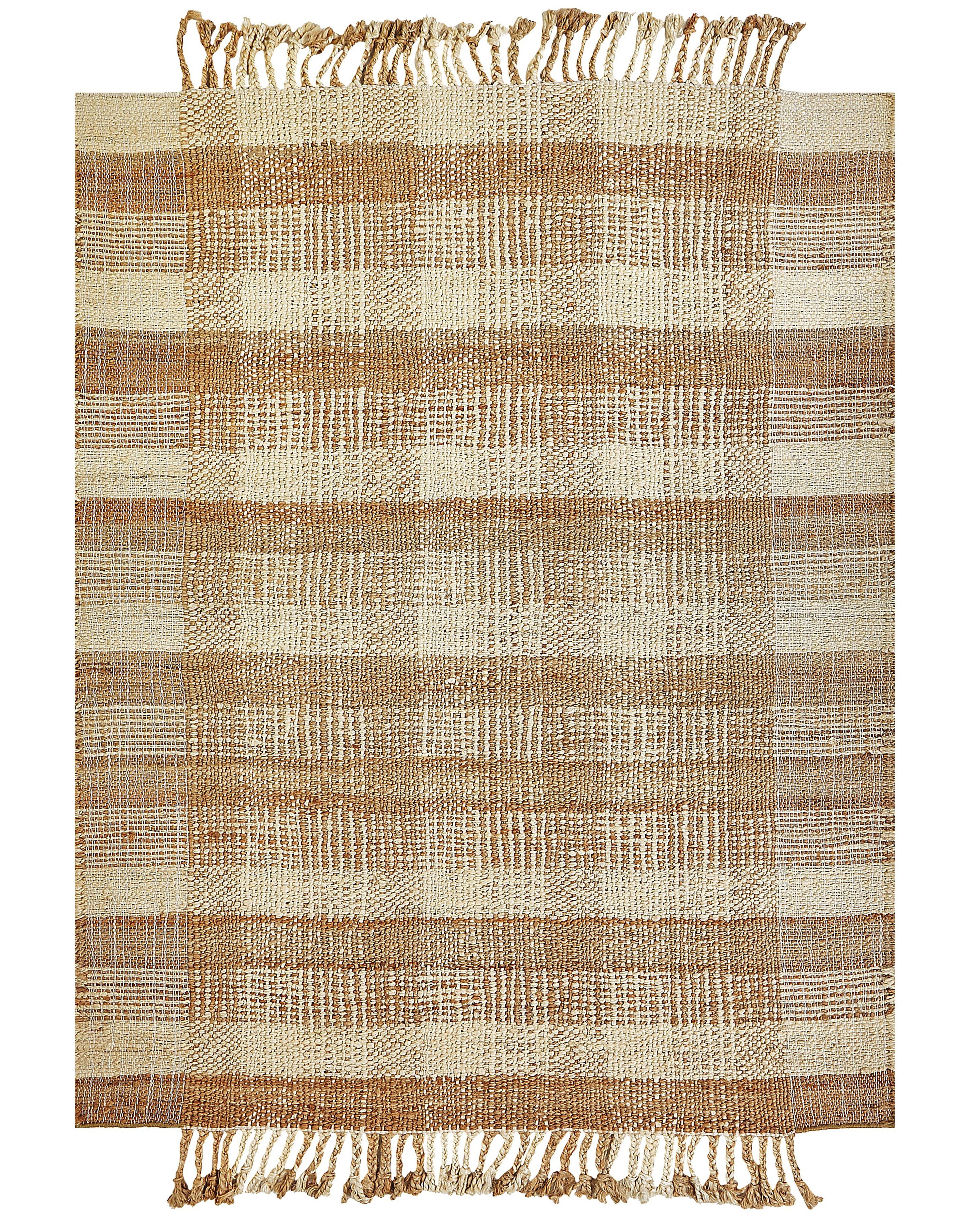 Rug BERISSA Beige 160 x 230 cm Jute