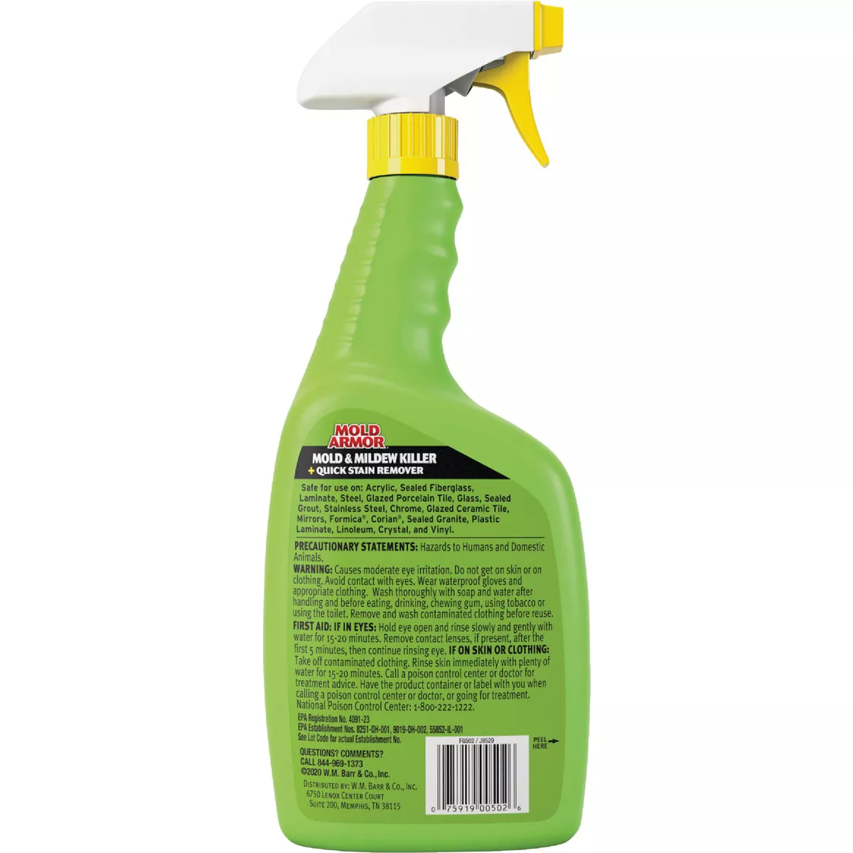 Mold Armor 32 Oz. Instant Mold & Mildew Cleaner