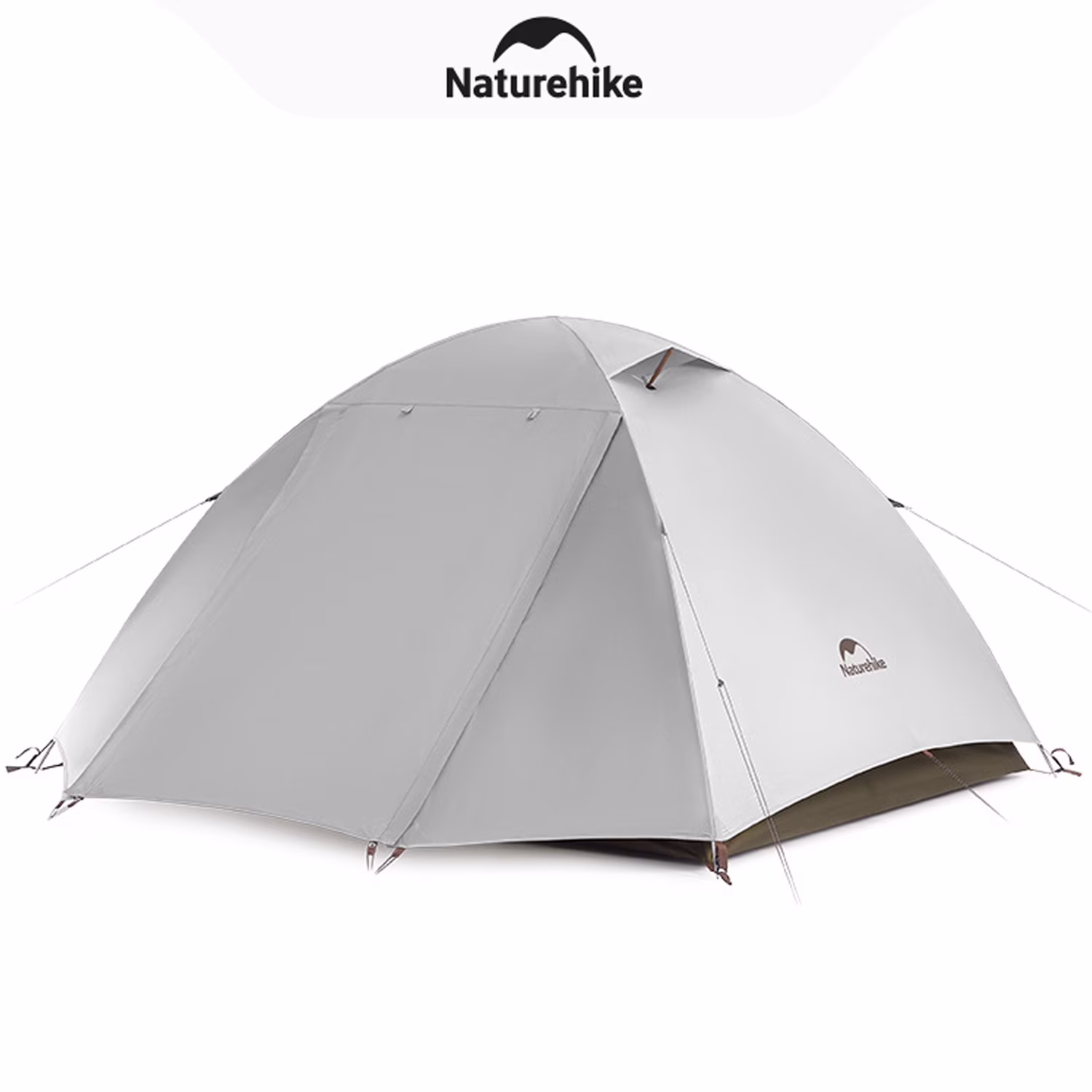 Naturehike, Ultralight Hiking Tent, Portable Camping Tent with Two Doors, Waterproof and Wind-resistant Dome Tent, UV Protection Backpacking Tent - Image 3