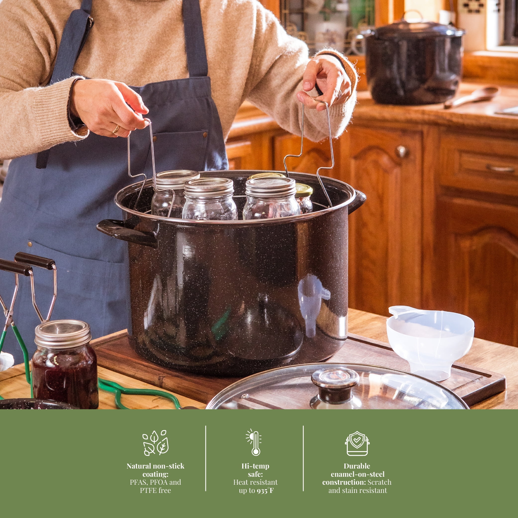 Granite Ware 8-Piece Enameled Steel Complete Canning Kits - Image 17