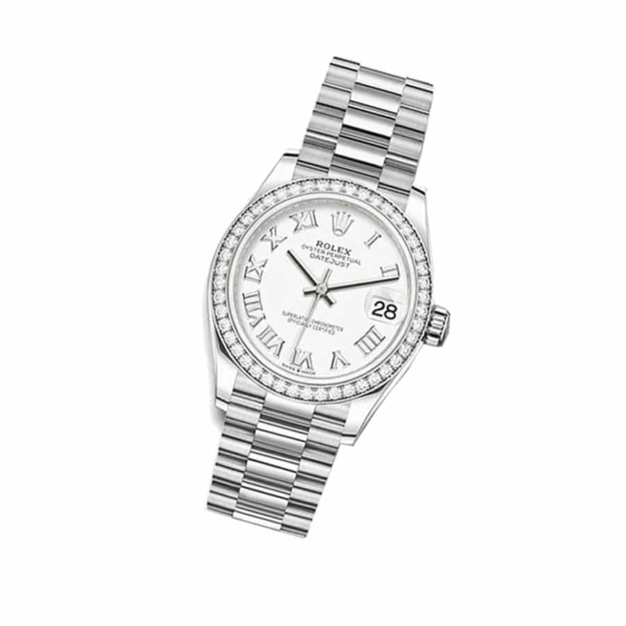 Bezel Set Diamond Replica - Elite Watch Atelier