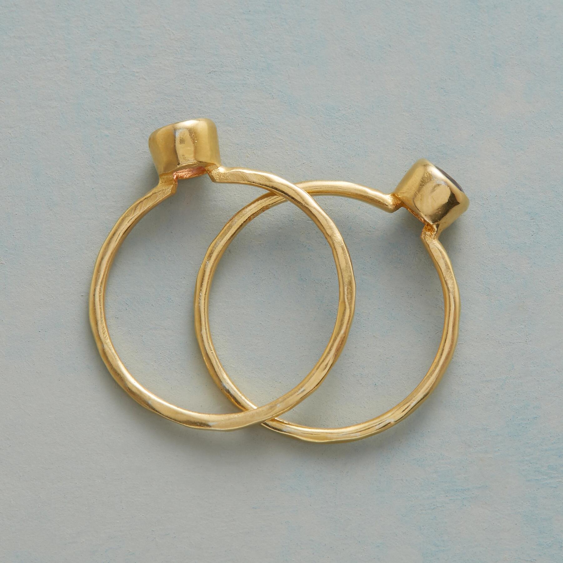 Lavender's Blue Ring Set - Sundance Clothing