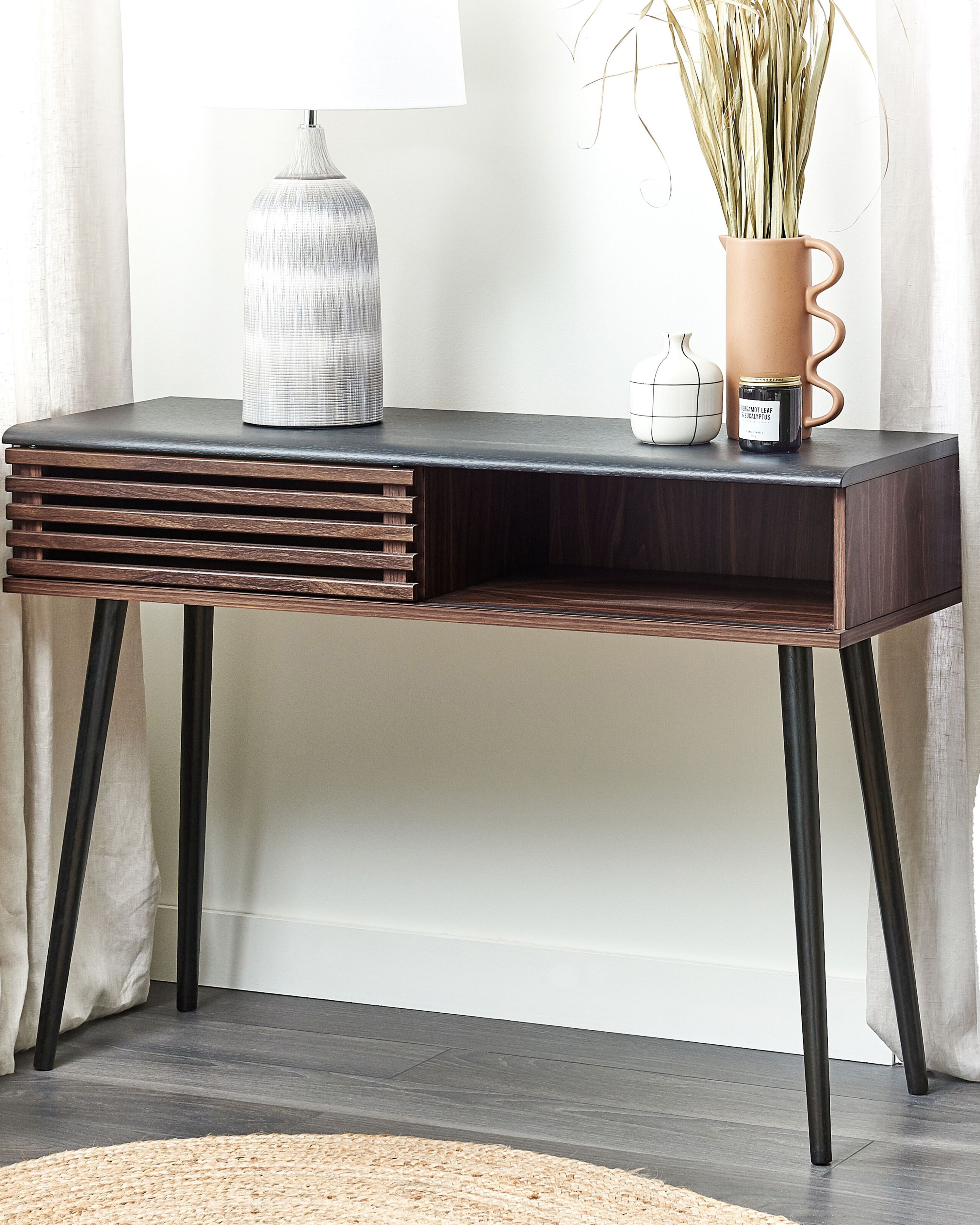 Console Table PERTH Dark Brown