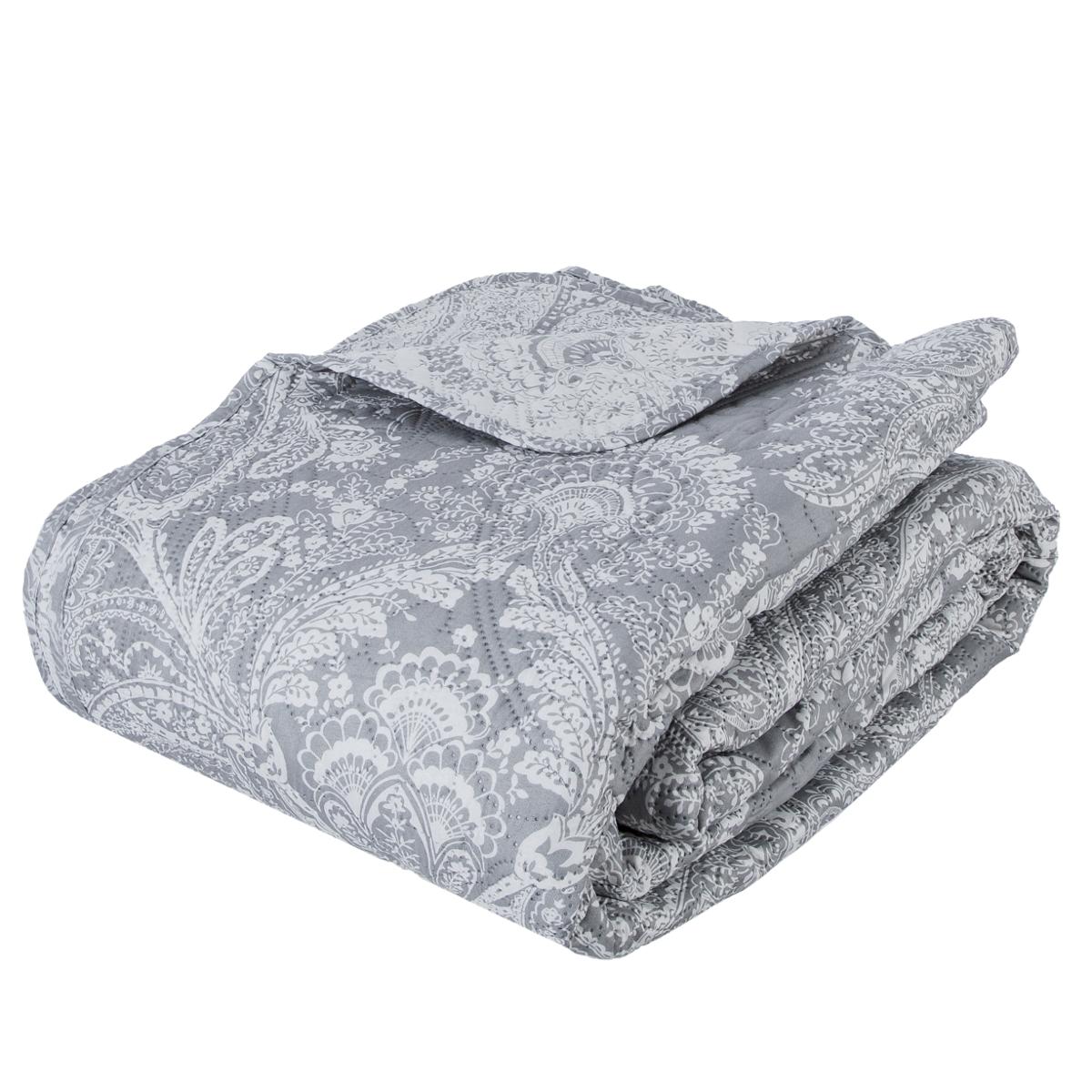 Bedspread, 2 pillowcases "Marie" Mouse grey, 260x240 cm
