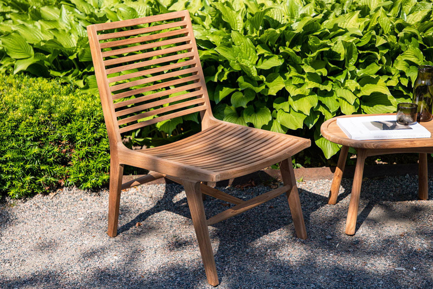 Rebellenclub Kush Tuin Loungestoel - Naturel Hout