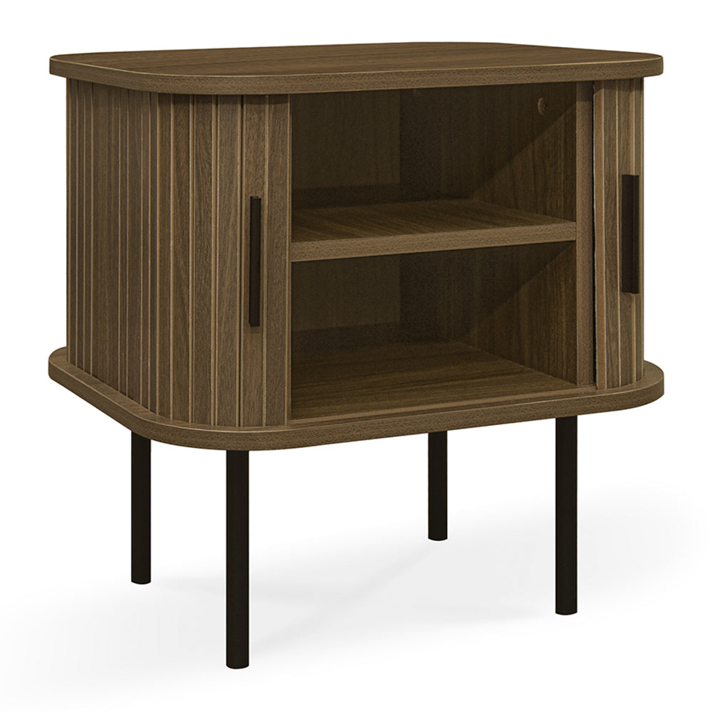 Blokker basic Panel Nachtkastje - H 50 cm - Walnoot