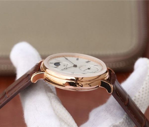 Replica IWC Vintage IW544803 White Dial RG Brown Leather Strap - Top club