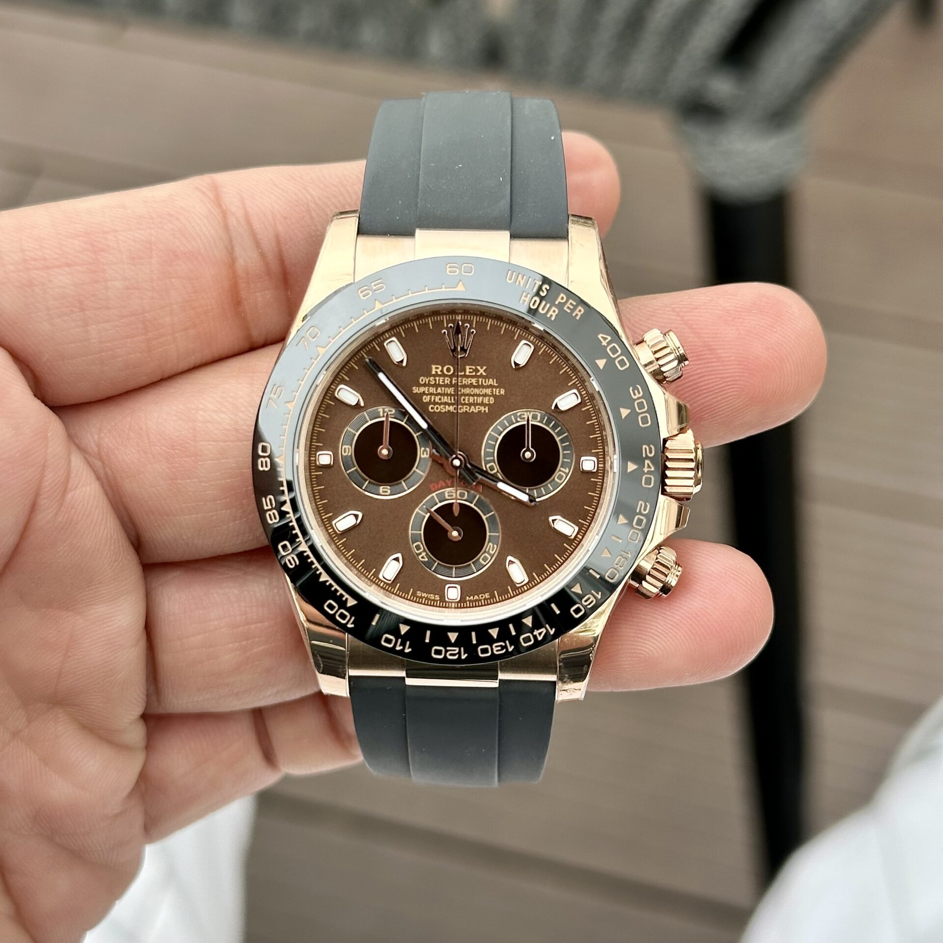 Rolex Daytona 116515LN Replica Watch Chocolate Dial BT Factory 40mm - Top club