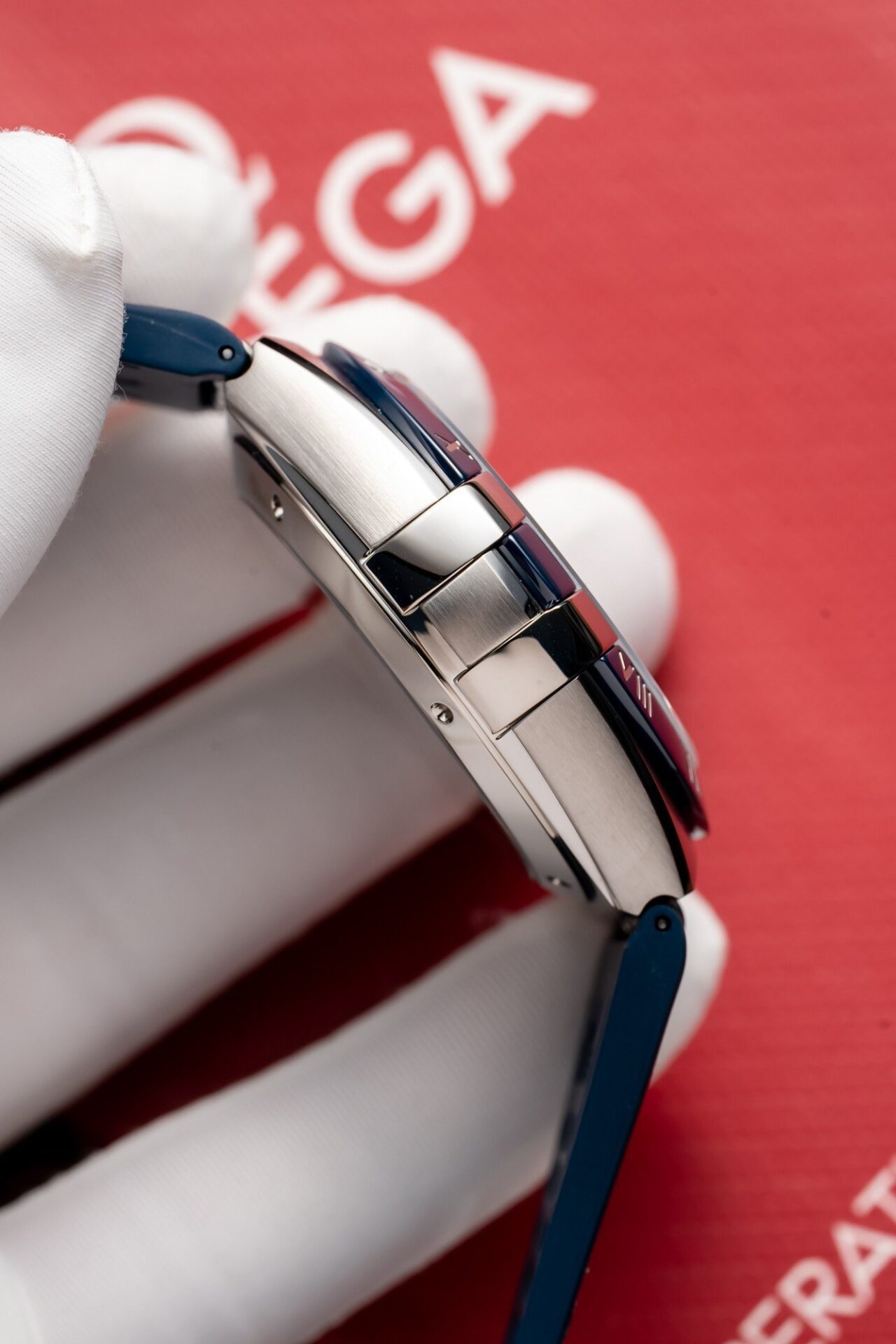 Omega Constellation Replica 11 Watch Blue Dial Leather Strap 41mm - Top club
