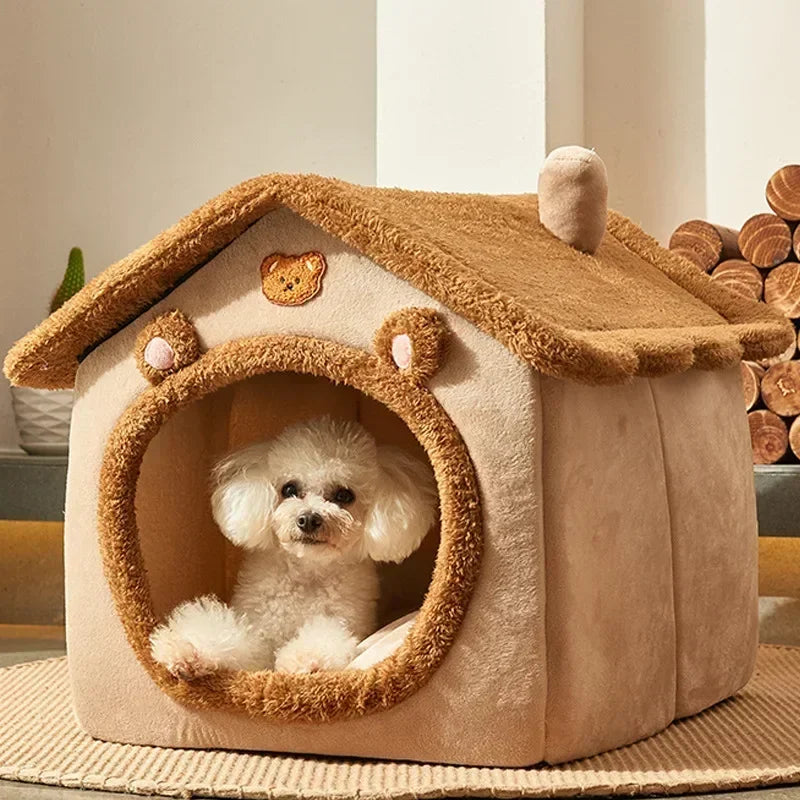 PawNest | Foldable Kennel Bed for Small Pets