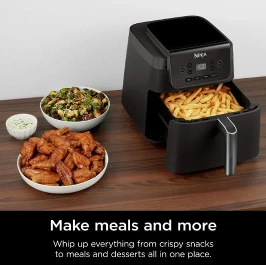 Restored Ninja Air Fryer Pro XL 6.5-QT Basket Air Fryer, 4-in-1 Functionality, Air Crisp Technology, Nonstick, Black (Refurbished) - Image 6