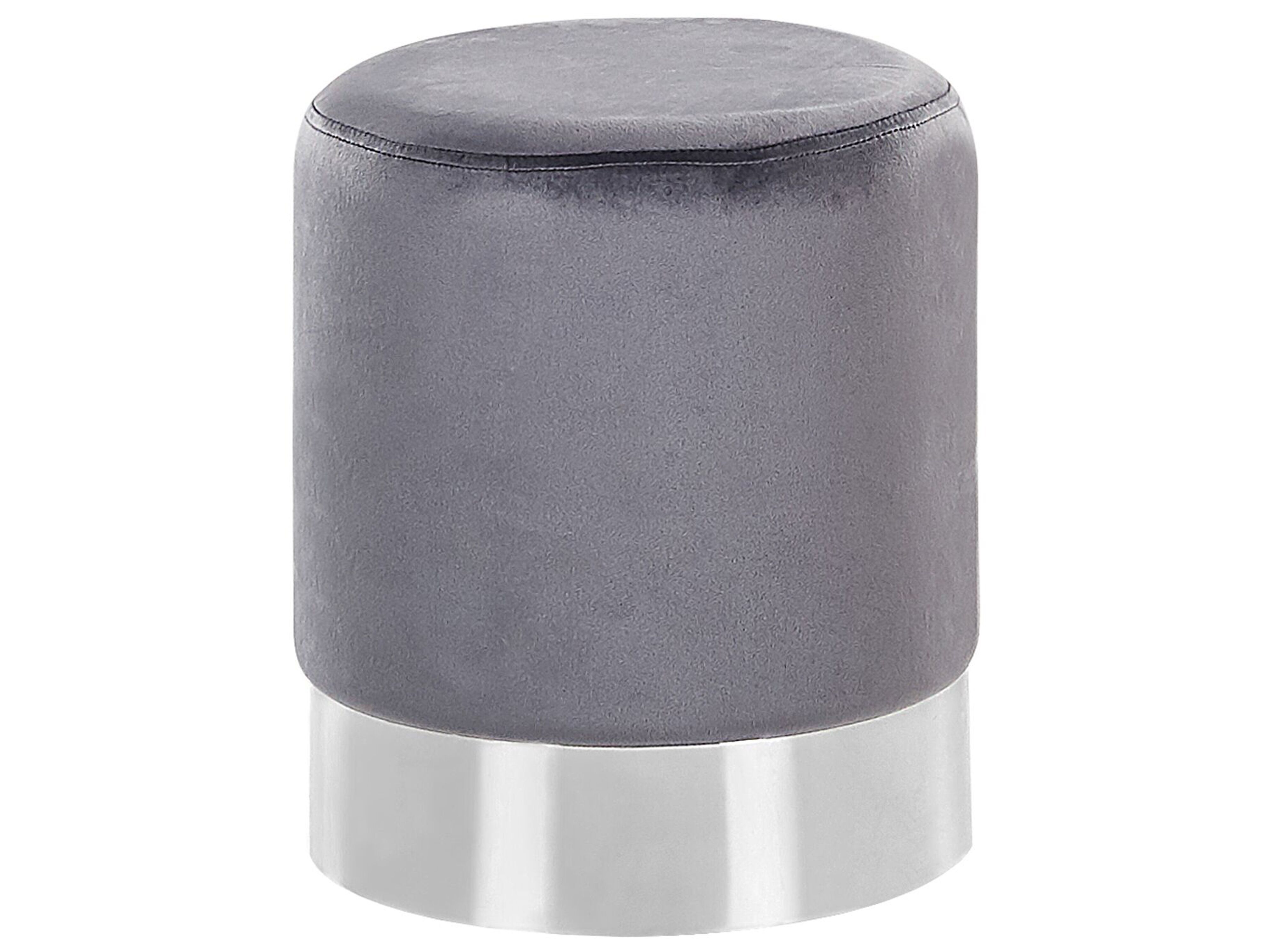 Pouffe BRIGITTE Velvet Grey