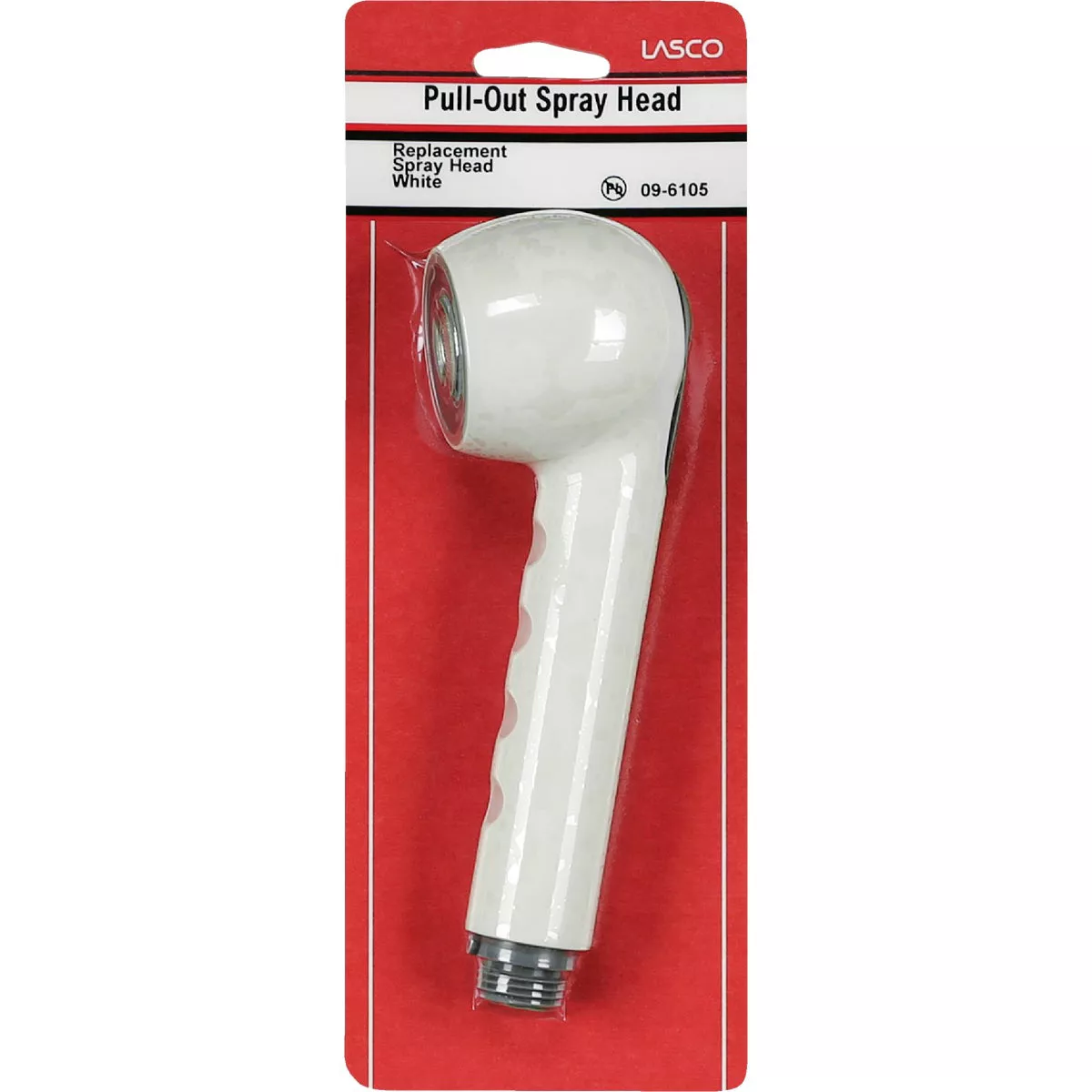 Lasco Pull-Out White Sprayer Head