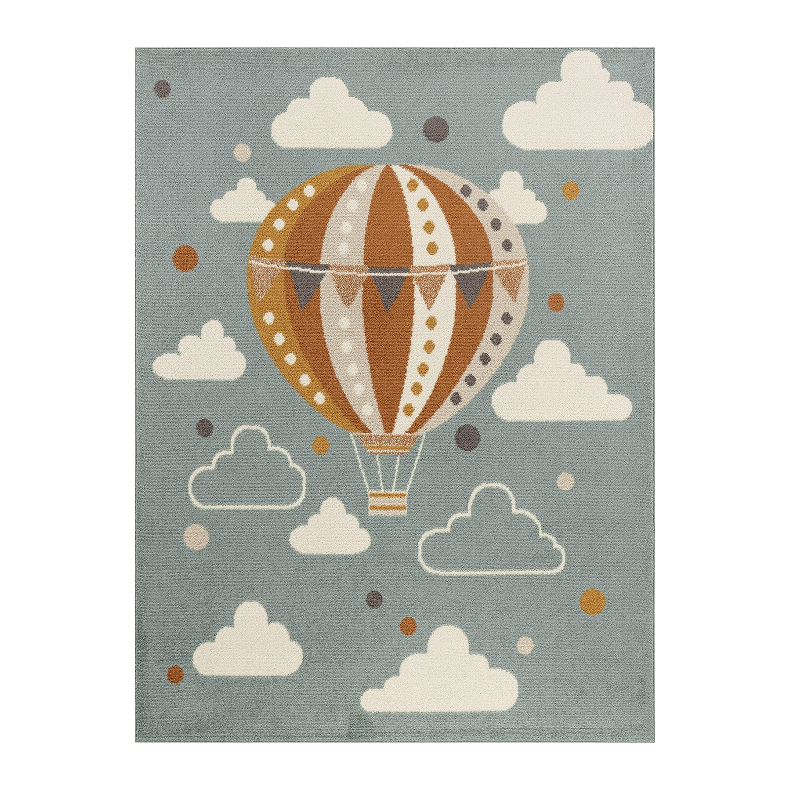 Blokker Balloon Vloerkleed 120 x 170 cm - Blauwgrijs