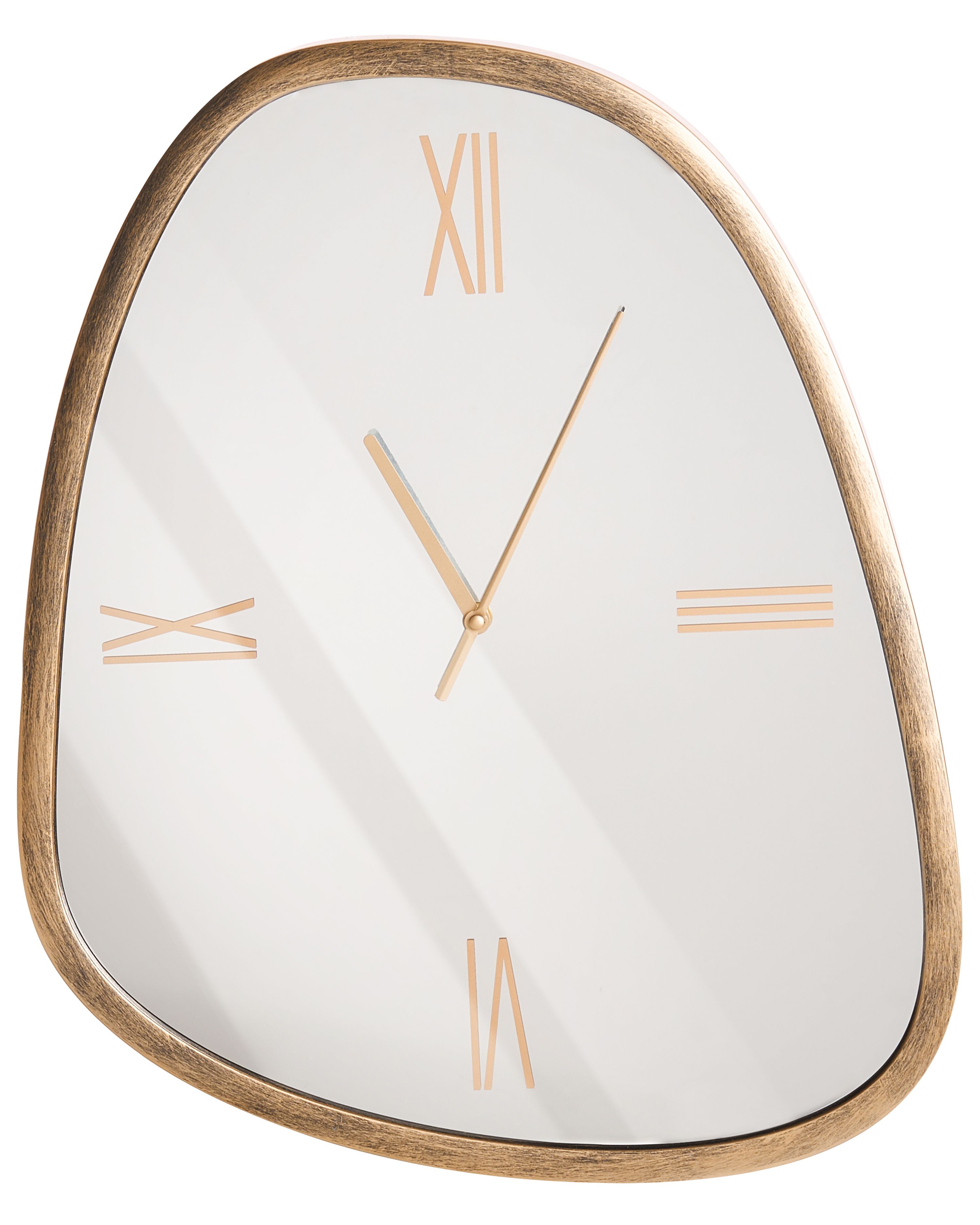 Wall Clock CASTALLA 45 cm Dark Brown