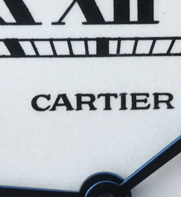 Replica Cartier Tank Solo SS White Dial Black Leather Strap Ronda Quartz - Top club